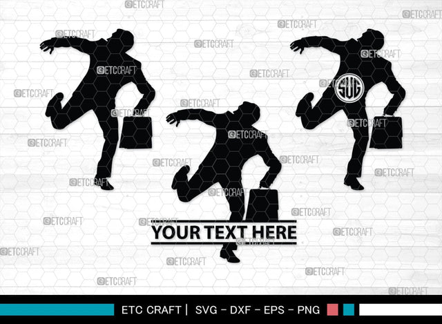 Business Men Monogram, Business Men Silhouette, Business Men SVG, Modern Businessman Svg, Working Man Svg, SB00343 SVG ETC Craft 