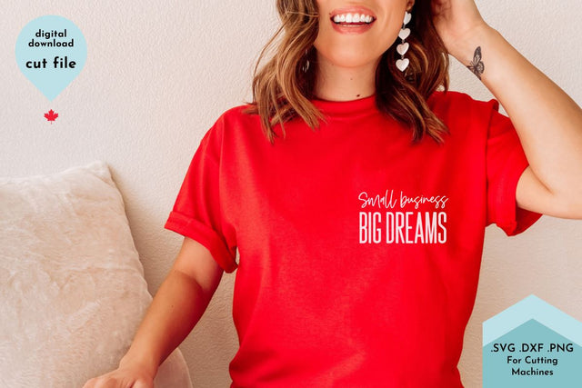 Business Owner, Big Dreams SVG Cut File SVG Lettershapes 