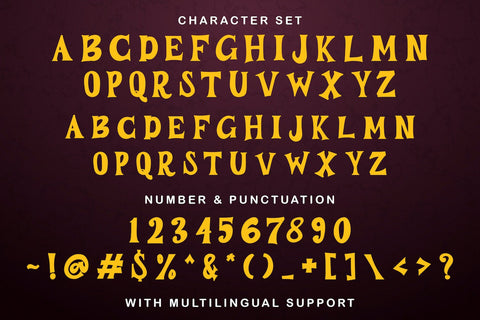 BUSTERY - Haunted Display Font Font StringLabs 