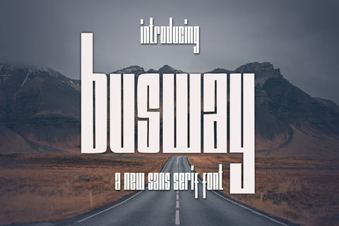 Busway Font Imunstudio 