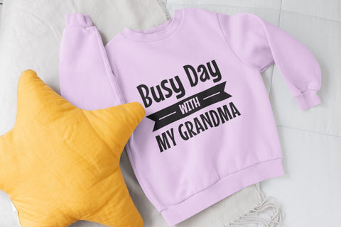 Busy Day with My Grandma SVG NextArtWorks 