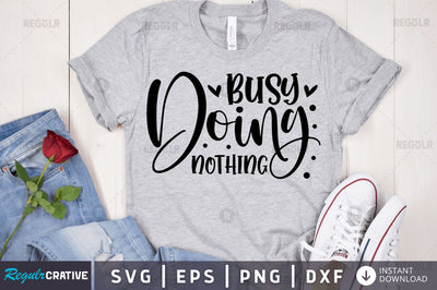 Busy doing nothing SVG SVG Regulrcrative 