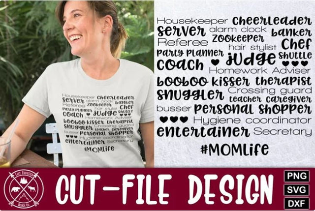 Busy Mom life Cut File|Busy Mom SVG SVG Last Frontier Design Co. 