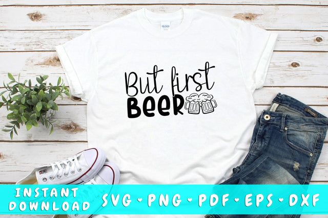 But First Beer SVG SVG HappyDesignStudio 