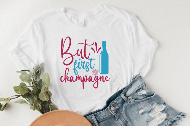 But first champagne SVG SVGista 