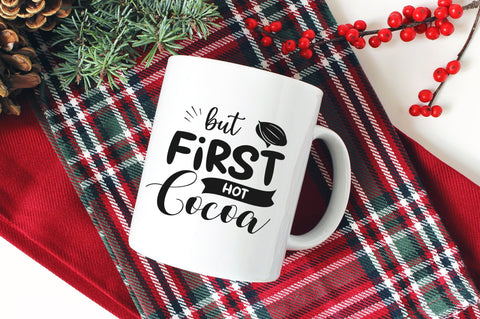 But First Hot Cocoa, Winter SVG Design SVG futivesvg 
