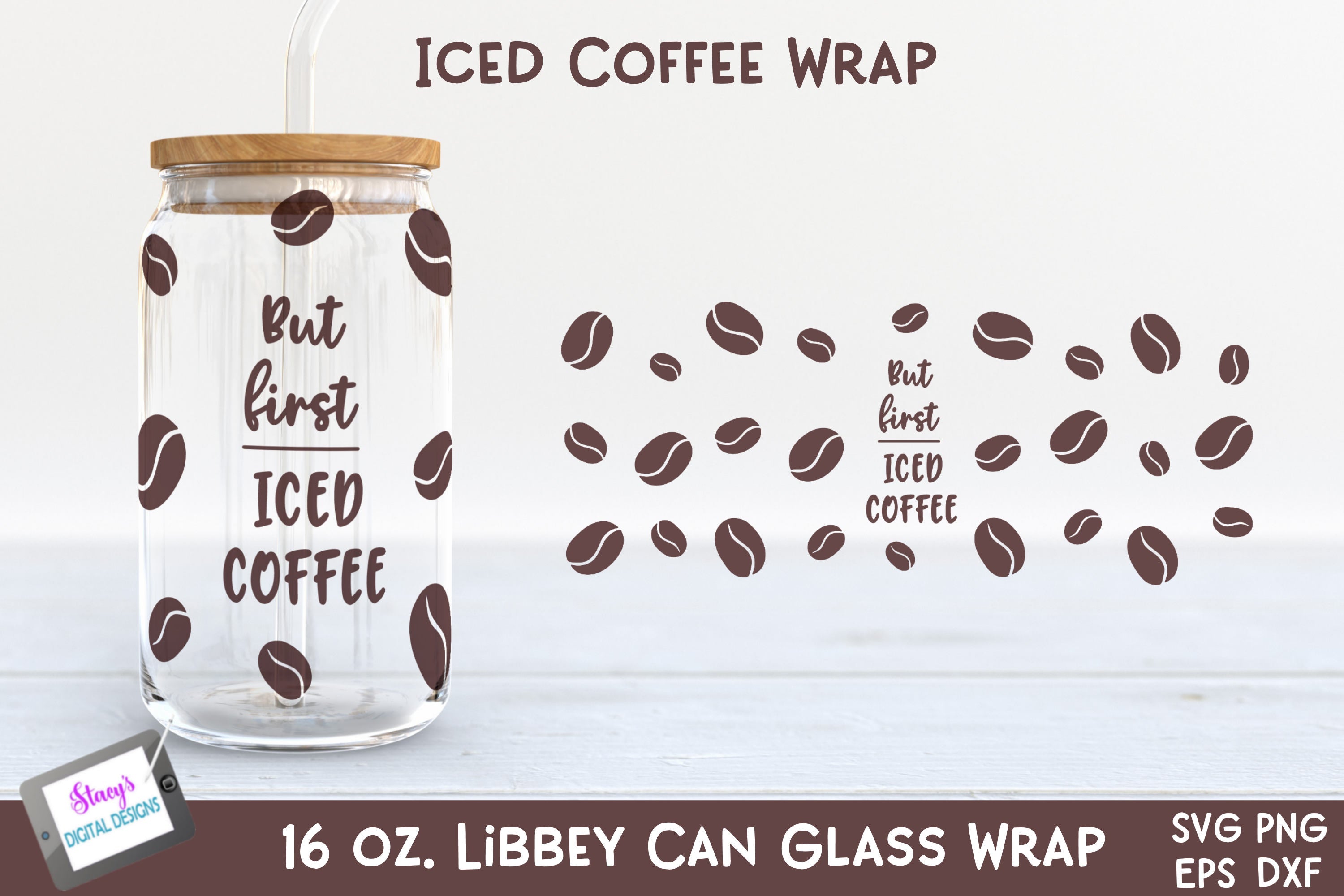 Libbey beer can glass wrap design 16oz - So Fontsy