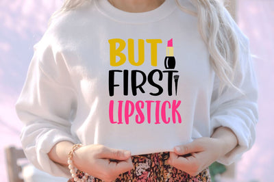 But first lipstick SVG SVG DESIGNISTIC 