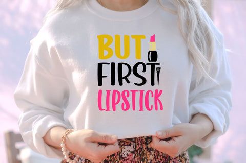 But first lipstick SVG SVG DESIGNISTIC 