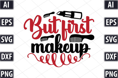 But first makeup SVG SVGista 