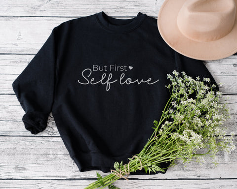 But First Self Love svg, Funny Love Design Svg, Valentines Day Svg, Inspirational Quotes Svg, Valentine's Day Self Care svg, svg for shirt SVG Fauz 