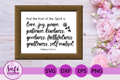 But The Fruit Of The Spirit Bible Verse SVG SVG Safi Design 