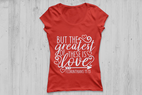 But The Greatest Of These Is Love| Christian SVG Cutting Files SVG CosmosFineArt 