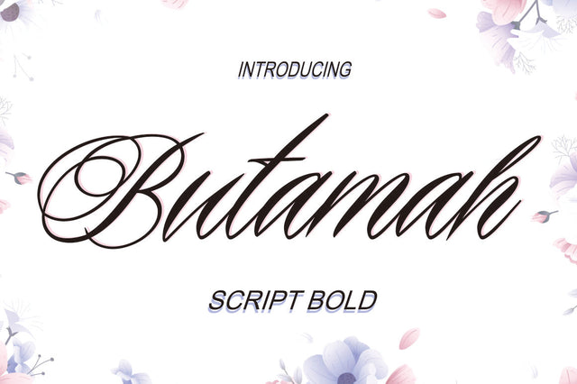 Butamah Font Rama Type 