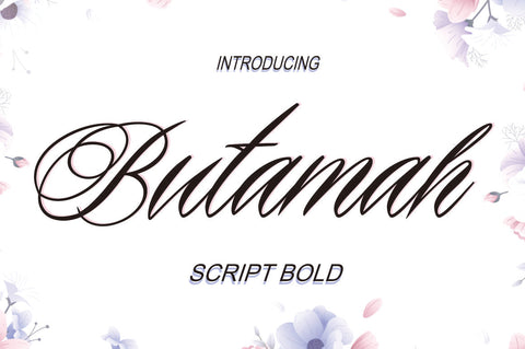Butamah Font Rama Type 