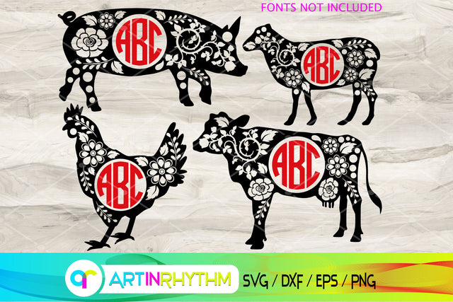 butcher svg bundle, farmhouse svg SVG Artinrhythm shop 