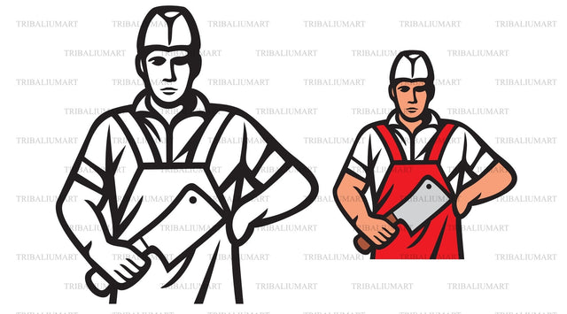 Butcher SVG TribaliumArtSF 