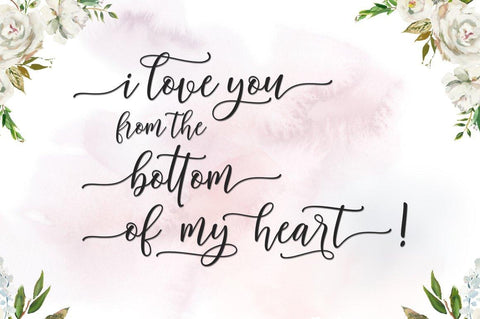 Buttella Script Font Zane Studio55 