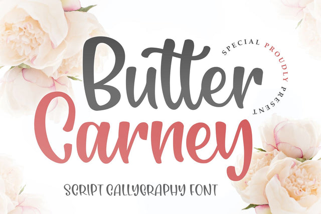 Butter Carney Font Zeenesia Std 