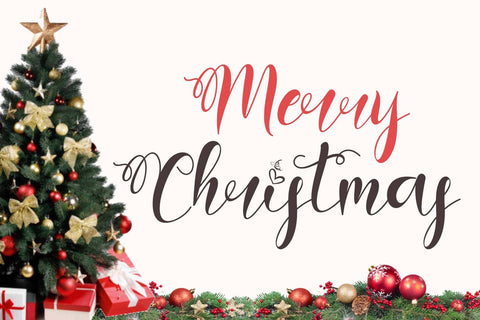 Butter Christmas Font Prasetya Letter 