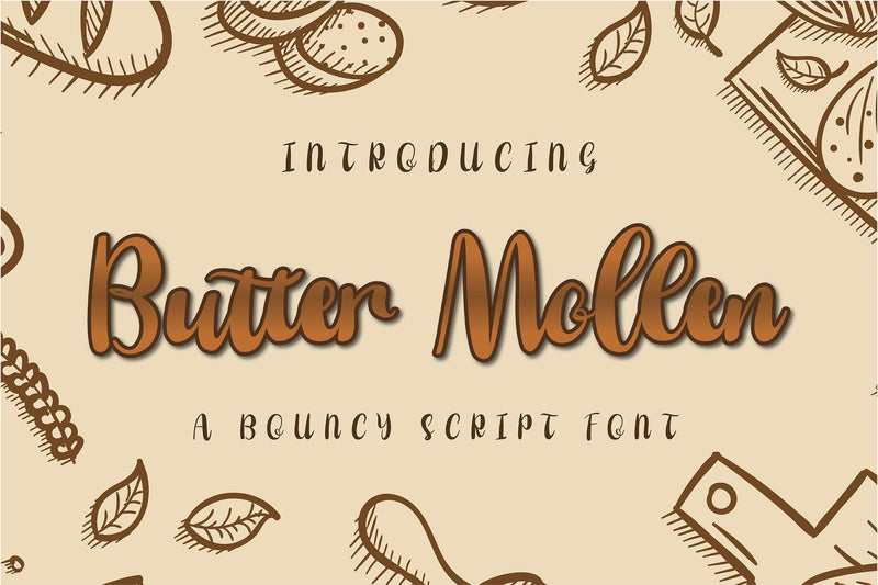 Butter Mollen Font toni_std 