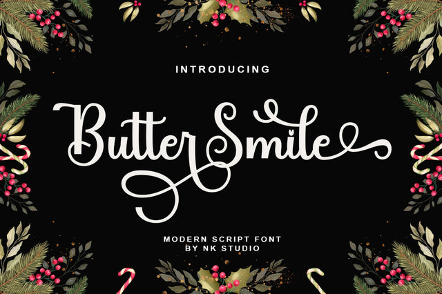 Butter Smile Font Nurul Kamal 