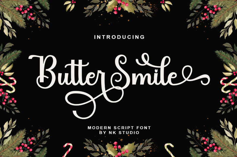 Butter Smile Font Nurul Kamal 