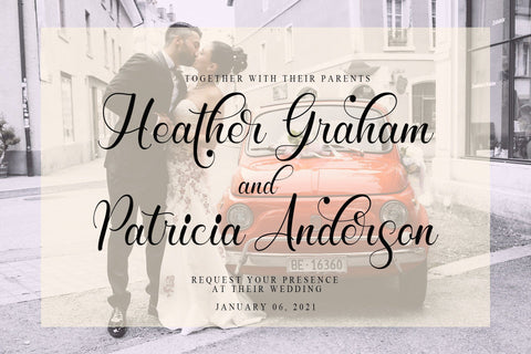 Butterfish Font love script 