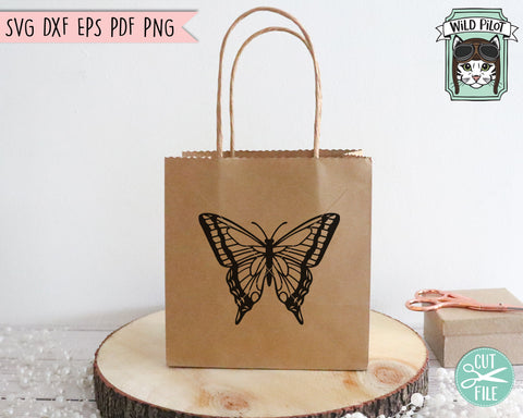 Butterflies SVG File, Butterfly Bundle SVG, Butterfly cut file, Butterflies Vector, Monarch Butterfly svg, Swallowtail Butterfly svg, Insect svg SVG Wild Pilot 
