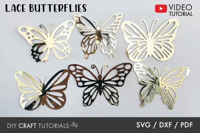 Butterflies SVG SVG DIY Craft Tutorials 