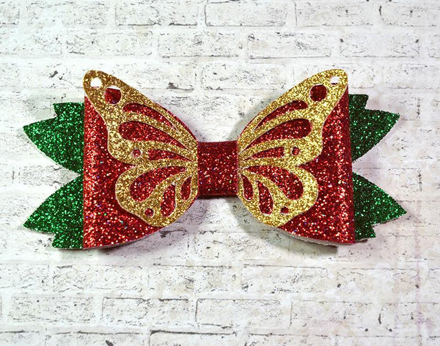 Butterfly bow template SVG ArtiCuties 