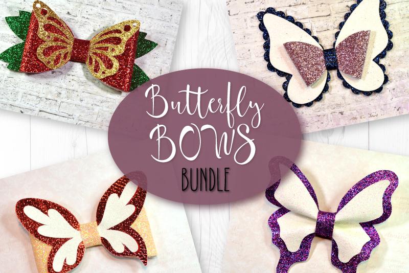 Butterfly bows bundle SVG ArtiCuties 