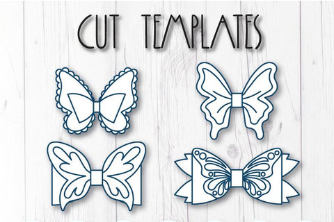 Butterfly bows bundle SVG ArtiCuties 