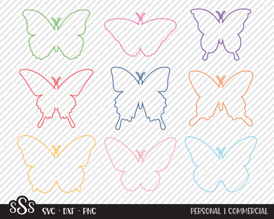 Butterfly Bundle | Outdoor SVG SVG Texas Southern Cuts 