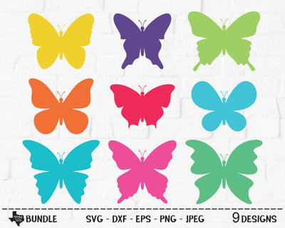 Butterfly Bundle | Spring SVG SVG Texas Southern Cuts 