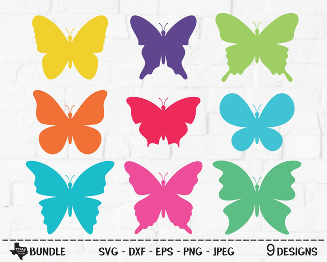 Butterfly Bundle | Spring SVG SVG Texas Southern Cuts 