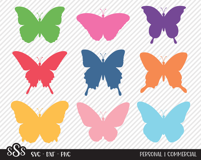 Butterfly Bundle | Spring SVG SVG Texas Southern Cuts 