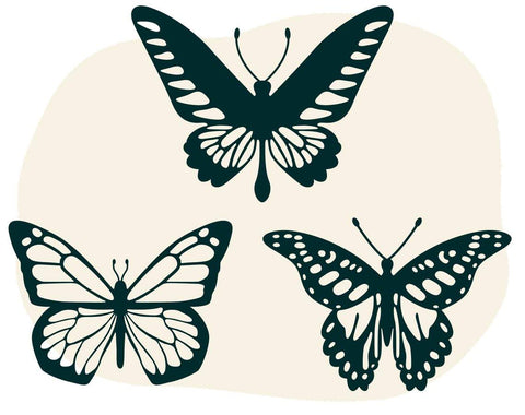 Butterfly bundle svg, butterfly svg, monarch butterfly, butterfly silhouette, Butterfly svg stencil, summer svg, farm svg, farm clipart SVG CutLeafSvg 