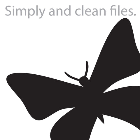 Butterfly design SVG TribaliumArtSF 