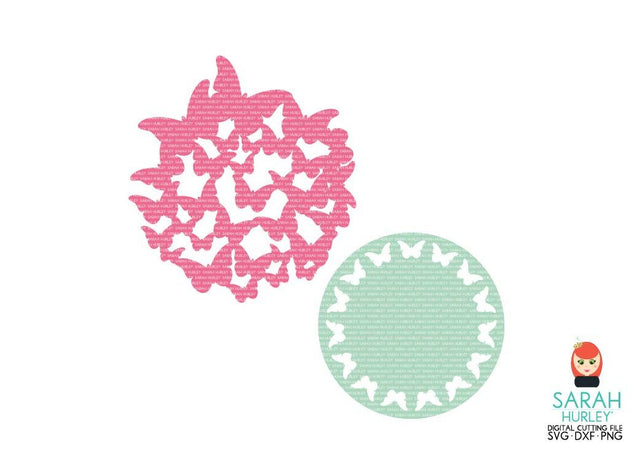 Butterfly Doilies SVG Sarah Hurley 