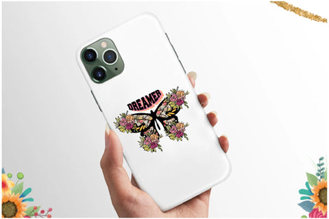 Butterfly Dreamer Retro Sublimation Sublimation Jagonath Roy 