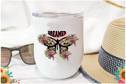 Butterfly Dreamer Retro Sublimation Sublimation Jagonath Roy 