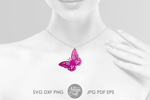 Butterfly Earrings SVG for laser cutting SVG Artisan Craft SVG 