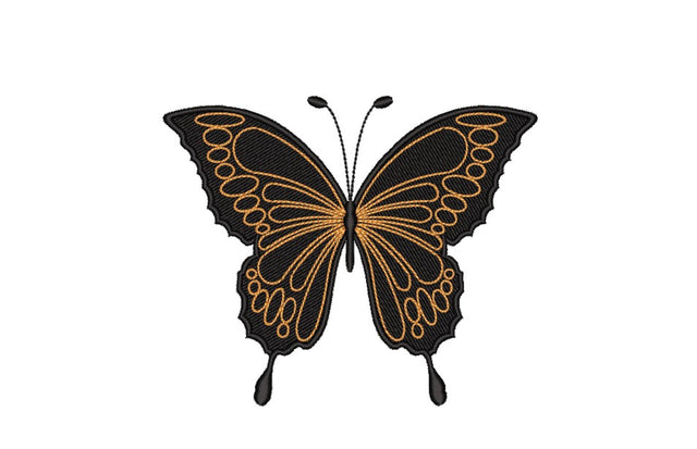 Butterfly Embroidery Design, 3 sizes Embroidery/Applique DESIGNS Nino Nadaraia 