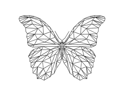 Butterfly Embroidery Design, 5 sizes Embroidery/Applique DESIGNS Nino Nadaraia 