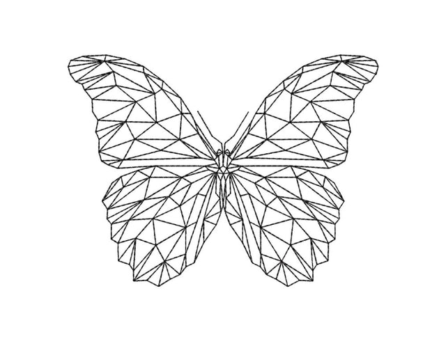 Butterfly Embroidery Design, 5 sizes Embroidery/Applique DESIGNS Nino Nadaraia 