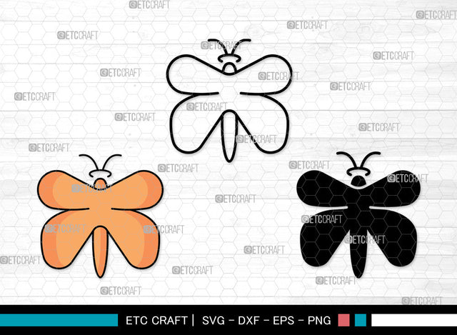 Butterfly Icons Color, Butterfly Svg, Garden Insect Svg, Butterflie, Spring Butterfly, Butterfly Bundle, Icon Bundle, Svg Cut File, Dxf, Eps, Png, SVG ETC Craft 