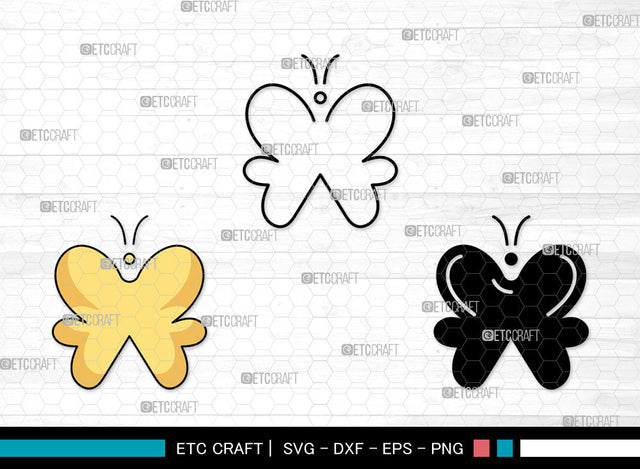 Butterfly Icons Color, Butterfly Svg, Garden Insect Svg, Butterflie, Spring Butterfly, Butterfly Bundle, Icon Bundle, Svg Cut File, Dxf, Eps, Png, SVG ETC Craft 