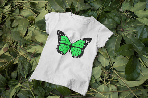 Butterfly Layered SVG Green SVG CreativeStudioTM 