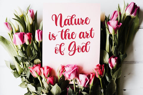 Butterfly - Lovely Calligraphy Font Font StringLabs 